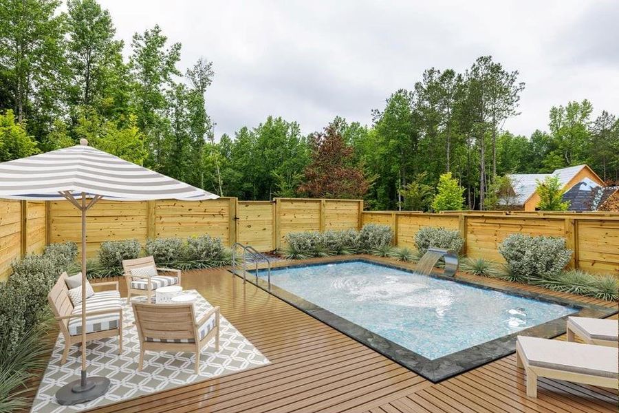 Front exterior of a new home in , Chattahoochee Hills, GA, highlighting curb appeal (Image 12).