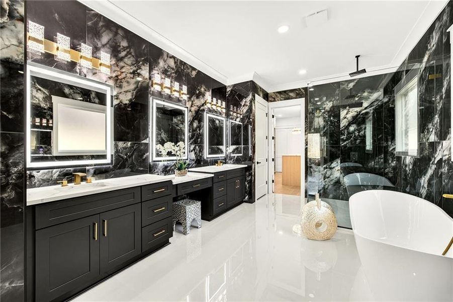 Furnished interior view inside a new home in , Buford (Image 51). Furnished interior view inside a new home in , Buford (Image 51).