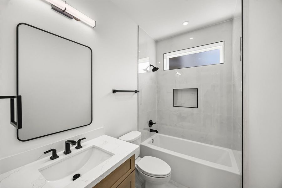 Furnished interior view inside a new home in , Houston (Image 6).