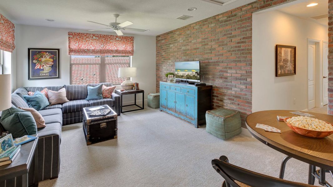 Representative furnished interior of a home built from the Laurel 2 by Neal Communities in Windward Real Estate and Homes for Sale in Sarasota, FL - Neal Communities, Sarasota (Image 6).