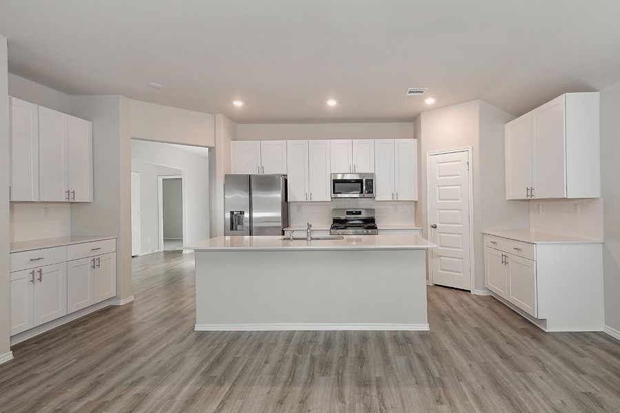Furnished interior view inside a new home in , Magnolia (Image 7).