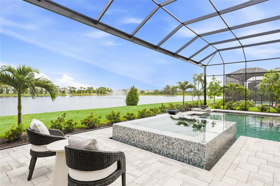 Exterior details and patio area of a home in , Sarasota (Image 37).