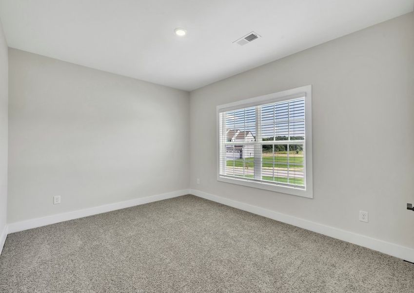 Each bedroom has a closet.