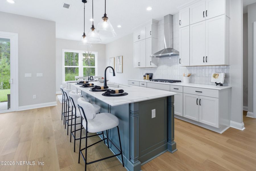 Furnished interior view inside a new home in , Ponte Vedra (Image 7).