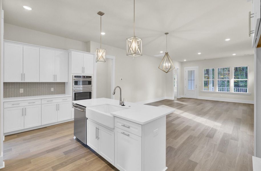 Furnished interior view inside a new home in Indigo Grove Single Family Homes, Johns Island (Image 15).