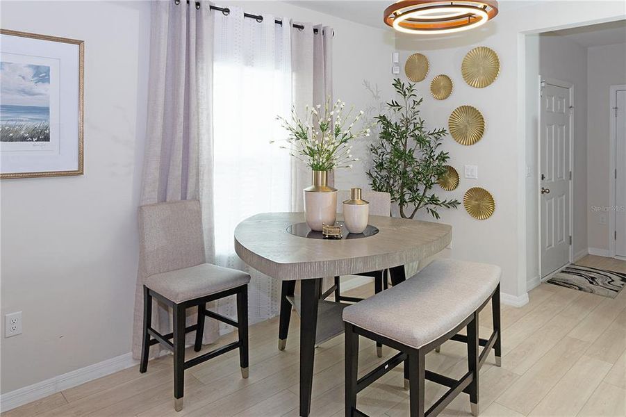 Furnished interior view inside a new home in , Haines City (Image 7).