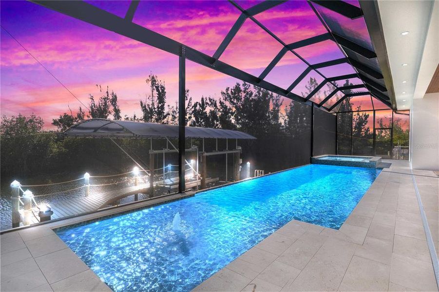 Exterior details and patio area of a home in , Cape Coral (Image 2). Exterior details and patio area of a home in , Cape Coral (Image 2).