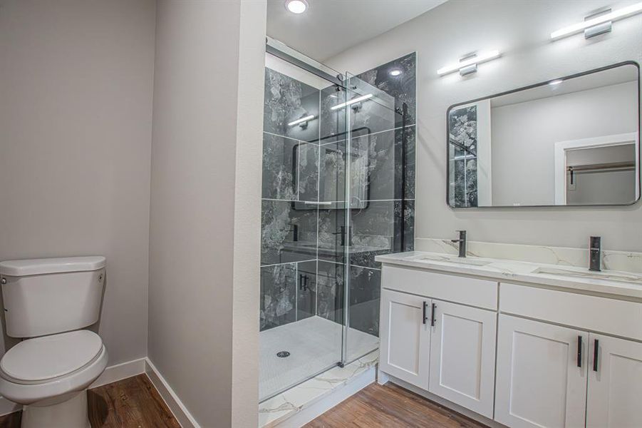 Furnished interior view inside a new home in , Bridgeport (Image 9).