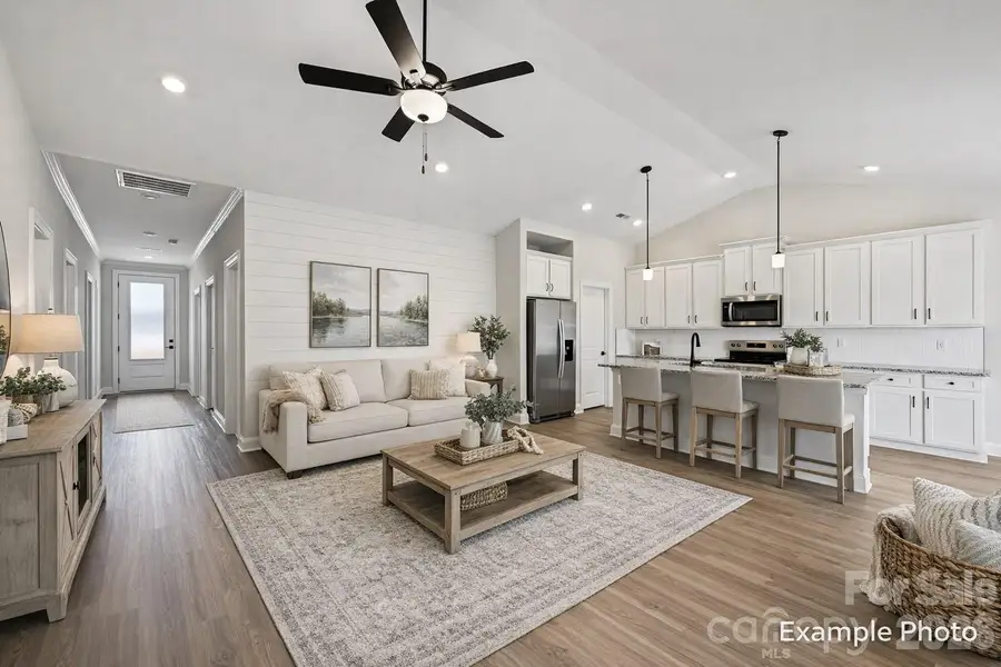 Furnished interior view inside a new home in Colonial Crossing, Troutman (Image 4).