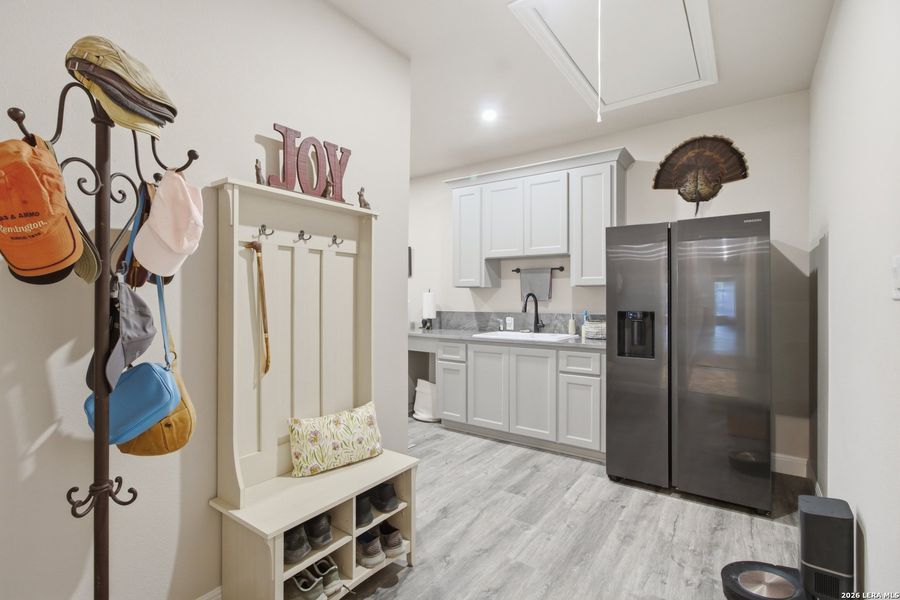 Furnished interior view inside a new home in , Bandera (Image 16). Furnished interior view inside a new home in , Bandera (Image 16).