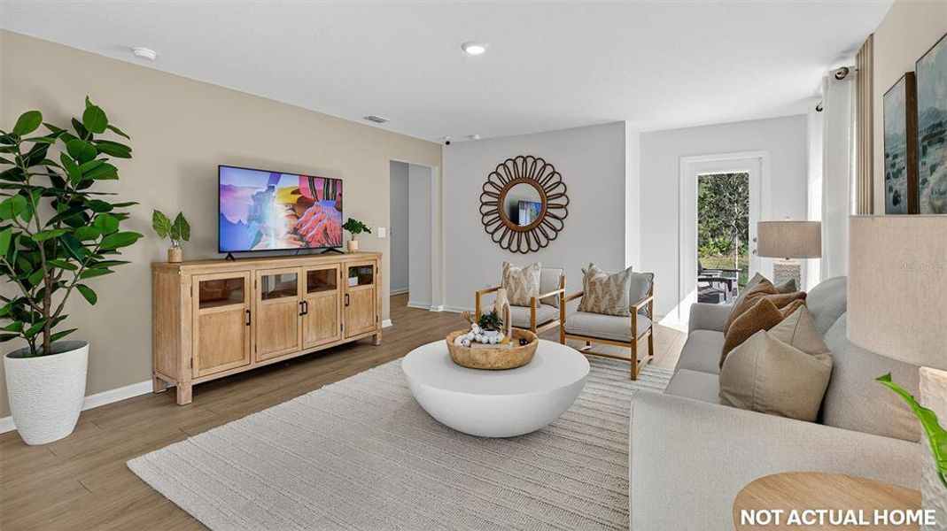 Furnished interior view inside a new home in , Bunnell (Image 7).