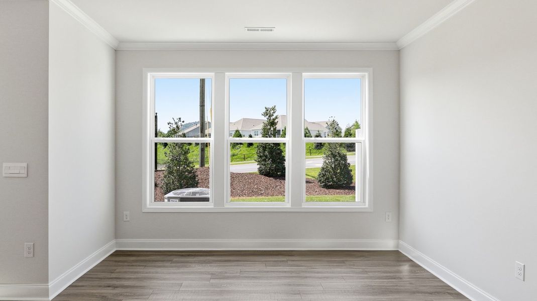 Spacious, unfurnished interior of a new home in Townes at Tap Root Farms, Fletcher (Image 15). Spacious, unfurnished interior of a new home in Townes at Tap Root Farms, Fletcher (Image 15).