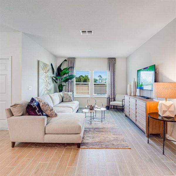 Furnished interior view inside a new home in , Ocala (Image 44). Furnished interior view inside a new home in , Ocala (Image 44).