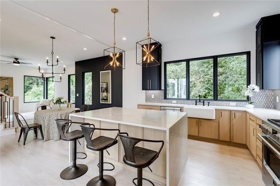 Furnished interior view inside a new home in , Chamblee (Image 13).