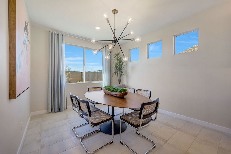 Representative furnished interior of a home built from the Dove by Mattamy Homes in Bella Vista Farms, Queen Creek (Image 24). Representative furnished interior of a home built from the Dove by Mattamy Homes in Bella Vista Farms, Queen Creek (Image 24).