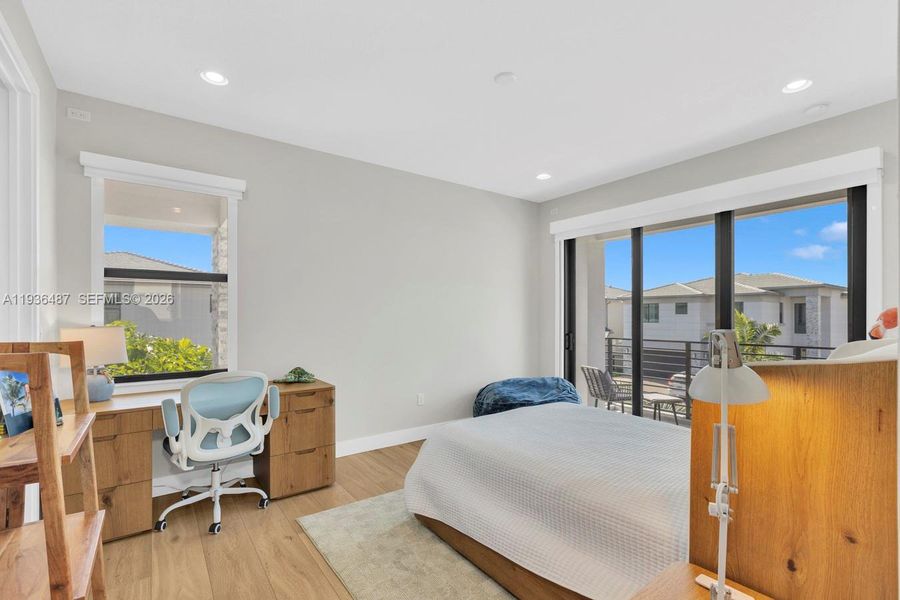 Furnished interior view inside a new home in , Boca Raton (Image 56).
