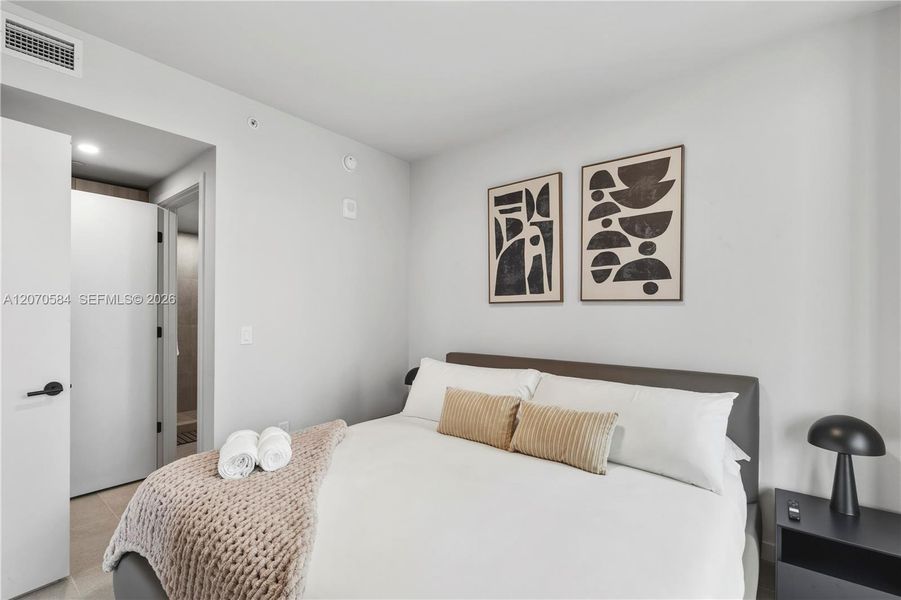 Furnished interior view inside a new home in , Miami (Image 6). Furnished interior view inside a new home in , Miami (Image 6).