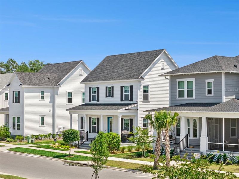 Front exterior of a new home in , Oakland, FL, highlighting curb appeal (Image 25). Front exterior of a new home in , Oakland, FL, highlighting curb appeal (Image 25).