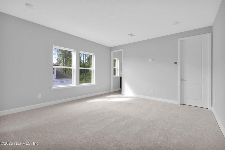 Spacious, unfurnished interior of a new home in Reflections at Nocatee, Ponte Vedra (Image 26). Spacious, unfurnished interior of a new home in Reflections at Nocatee, Ponte Vedra (Image 26).