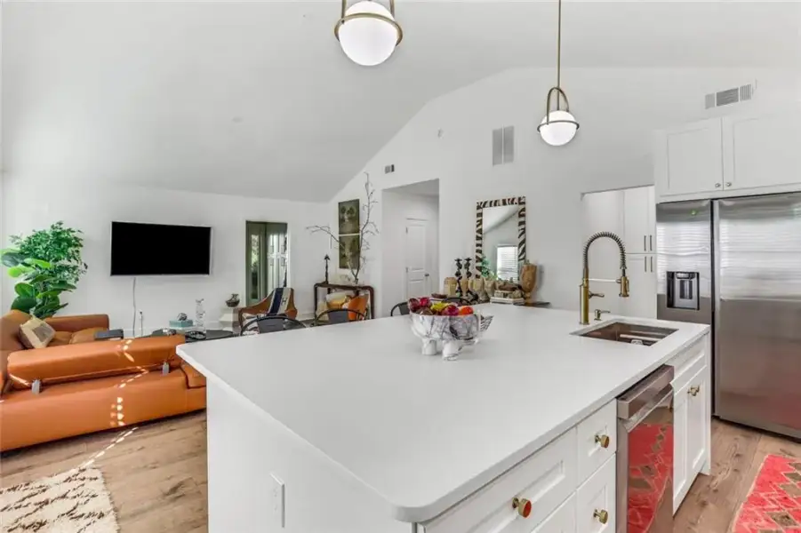 Furnished interior view inside a new home in , Atlanta (Image 17).