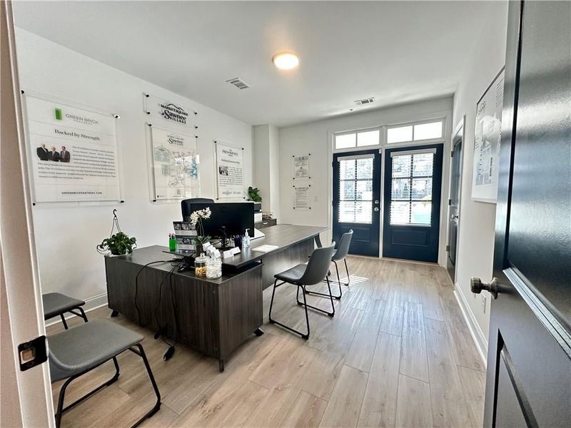 Terrace Level - Guest Bedroom #1 with full Bathroom *Images shown are from a decorated model of the same floor plan. Design selections and color packages will vary by home.*