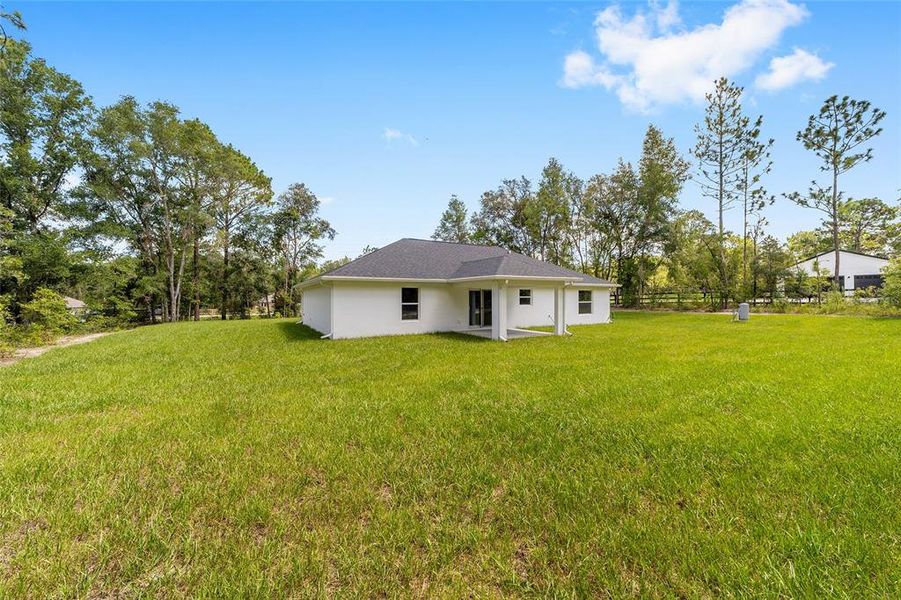 Exterior details and patio area of a home in , Ocala (Image 2). Exterior details and patio area of a home in , Ocala (Image 2).