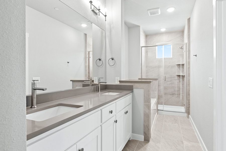 Furnished interior view inside a new home in Ten Mile Creek, Celina (Image 17).
