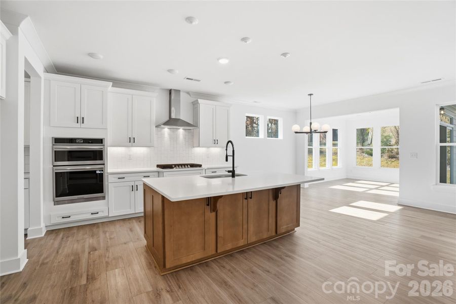 Furnished interior view inside a new home in Summerlin, Mooresville (Image 6). Furnished interior view inside a new home in Summerlin, Mooresville (Image 6).