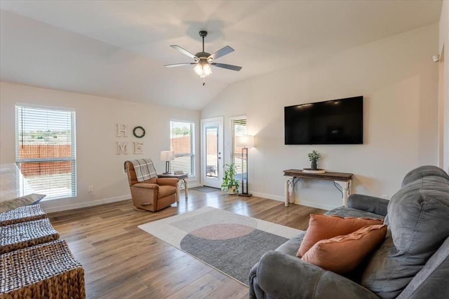 Furnished interior view inside a new home in , Glen Rose (Image 8).