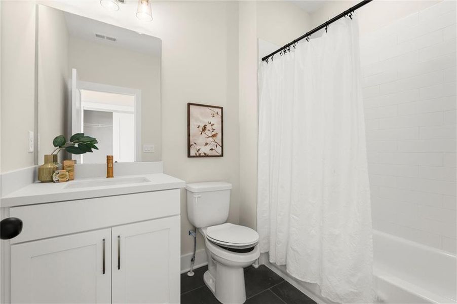 Furnished interior view inside a new home in , Alpharetta (Image 36). Furnished interior view inside a new home in , Alpharetta (Image 36).