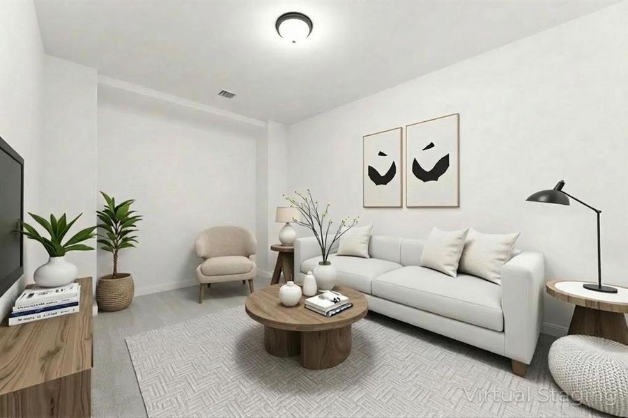 3216 Patterson Ct  - Media Room Virtually Staged