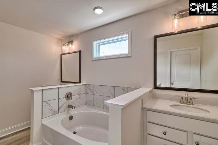 Furnished interior view inside a new home in Cottages at Roofs Pond, West Columbia (Image 10).