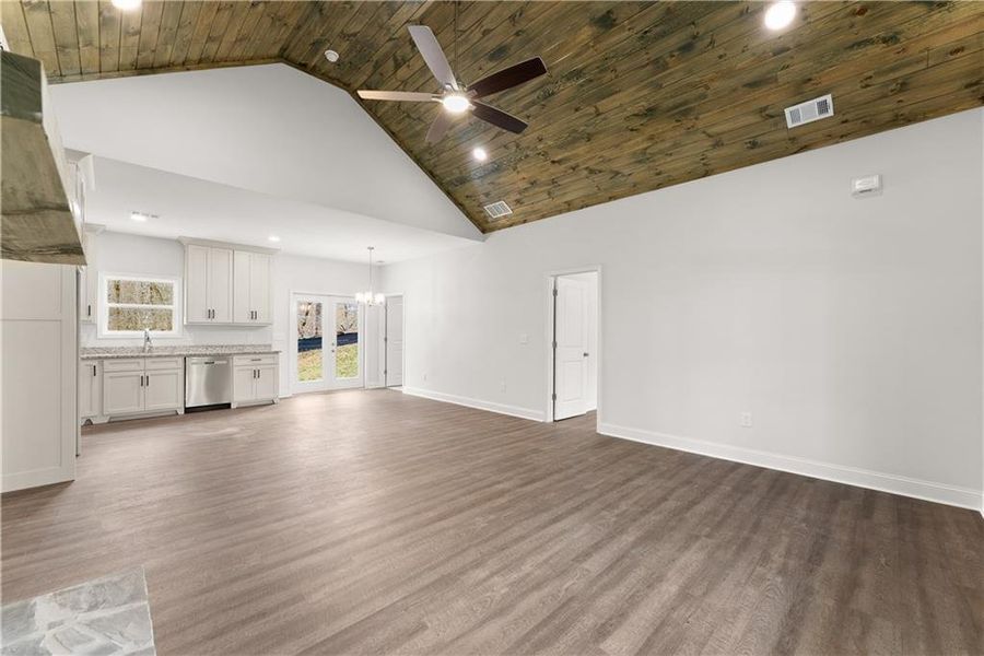 Spacious, unfurnished interior of a new home in , Cleveland (Image 21).