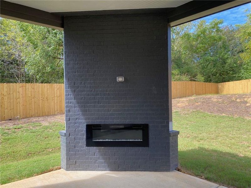 Exterior details and patio area of a home in , Snellville (Image 30).