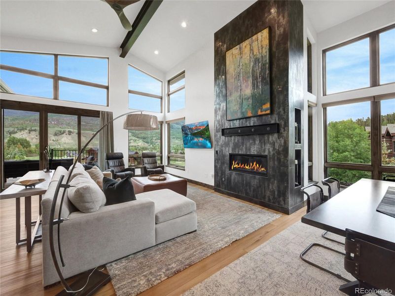 Furnished interior view inside a new home in , Silverthorne (Image 36).