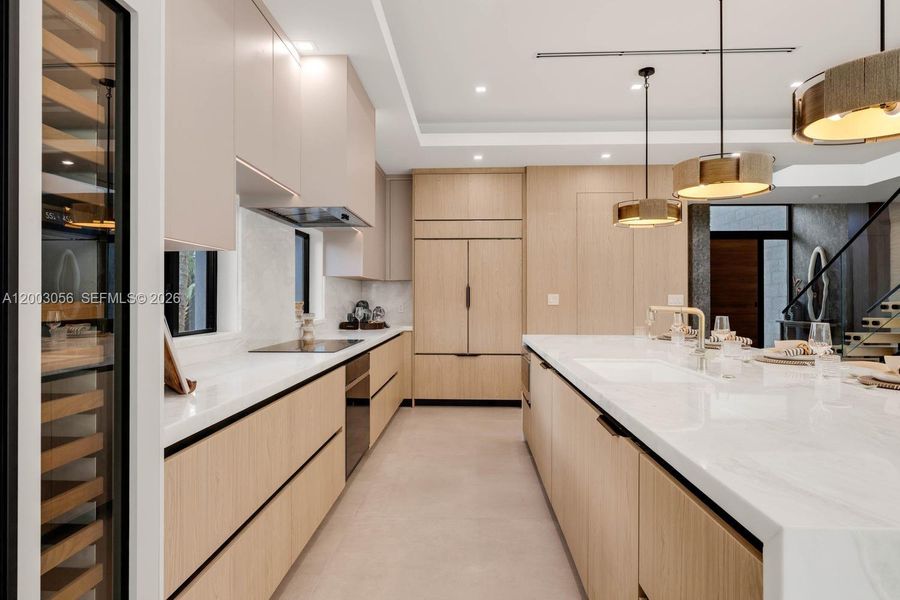 Furnished interior view inside a new home in , Biscayne Park (Image 18).