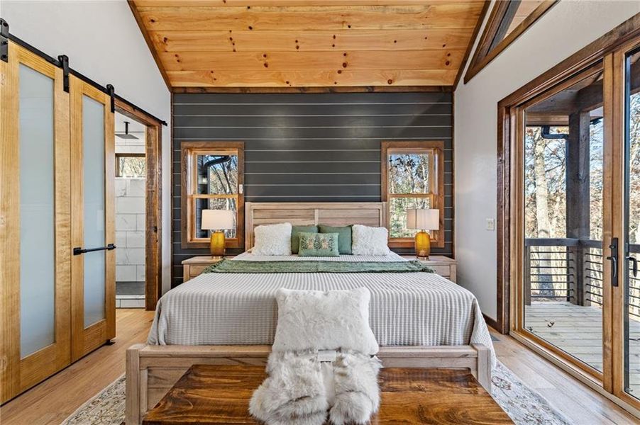 Furnished interior view inside a new home in , McCaysville (Image 14).