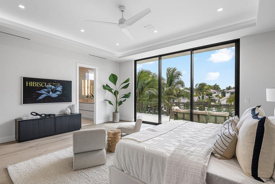 Furnished interior view inside a new home in , Delray Beach (Image 30).
