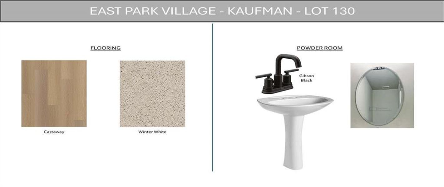 Sample of building materials used in homes in East Park Village, Kennesaw (Image 43).