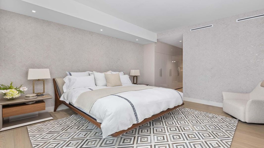 Furnished interior view inside a new home in , Boca Raton (Image 16).