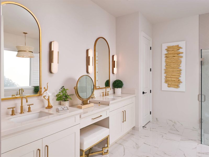 Furnished interior view inside a new home in , Palm Beach Gardens (Image 13). Furnished interior view inside a new home in , Palm Beach Gardens (Image 13).