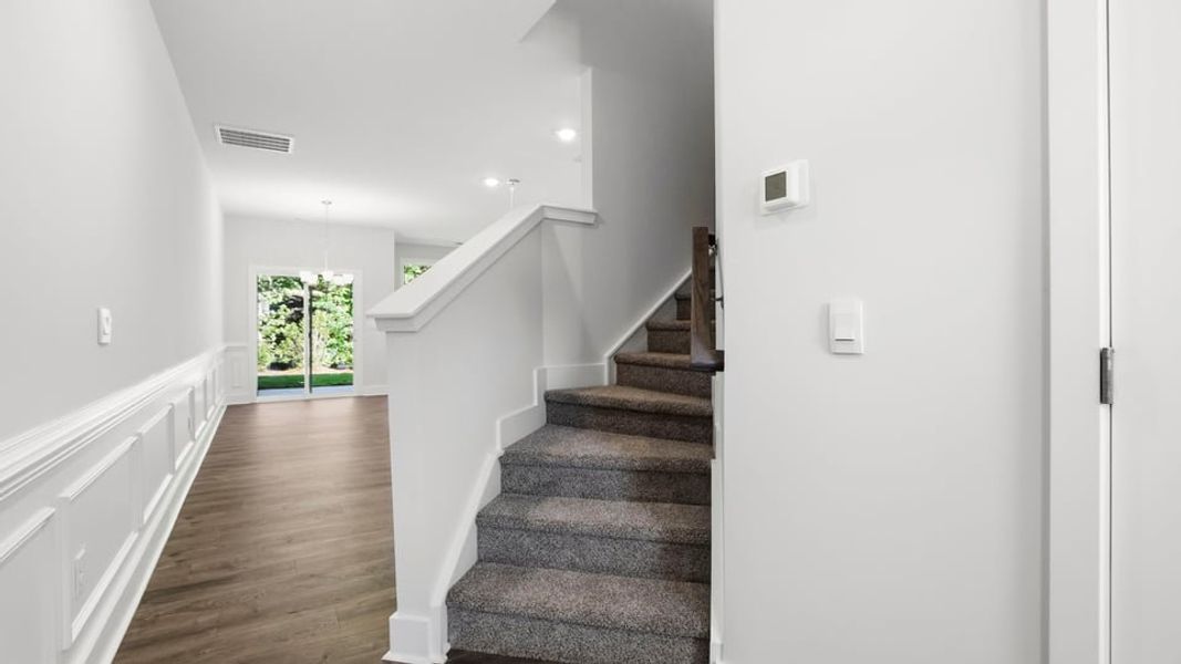Spacious, unfurnished interior of a new home in Hidden Hills, Spartanburg (Image 24). Spacious, unfurnished interior of a new home in Hidden Hills, Spartanburg (Image 24).