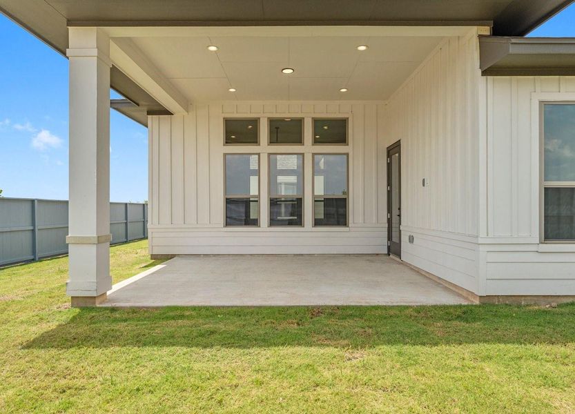Exterior details and patio area of a home in , Fulshear (Image 25). Exterior details and patio area of a home in , Fulshear (Image 25).