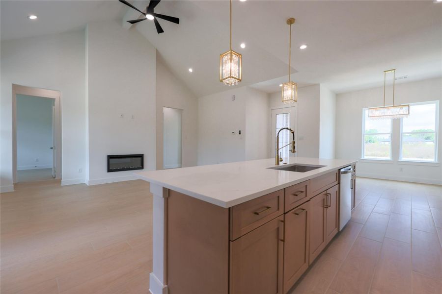 Furnished interior view inside a new home in , Dayton (Image 6).