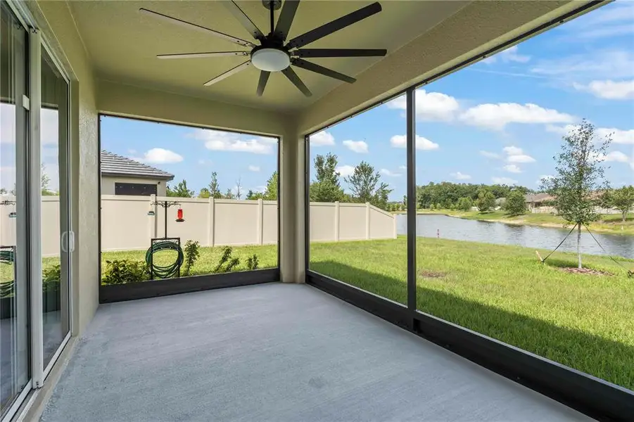 Exterior details and patio area of a home in Angeline Active Adult, Land O' Lakes (Image 4). Exterior details and patio area of a home in Angeline Active Adult, Land O' Lakes (Image 4).