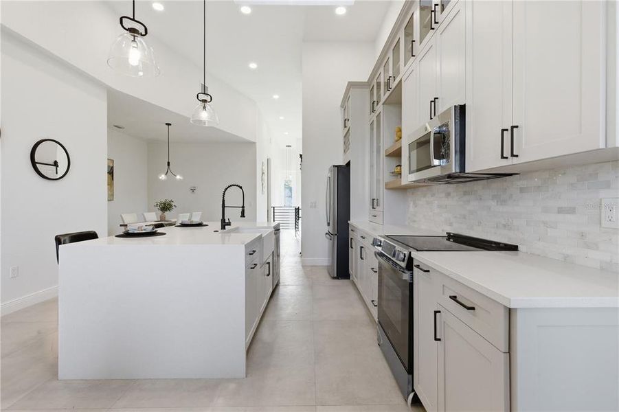 Furnished interior view inside a new home in , New Port Richey (Image 44).