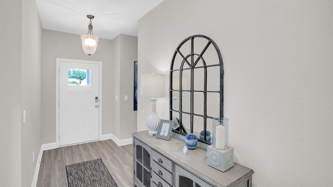 Representative furnished interior of a home built from the Jasmine by D.R. Horton in Palm Ridge, Guyton (Image 8). Representative furnished interior of a home built from the Jasmine by D.R. Horton in Palm Ridge, Guyton (Image 8).