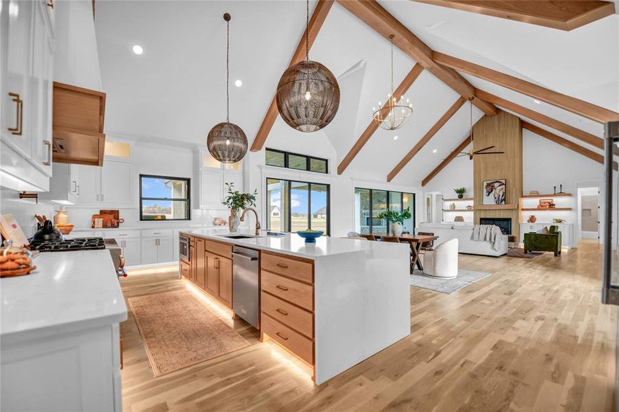 Furnished interior view inside a new home in , Aledo (Image 12).