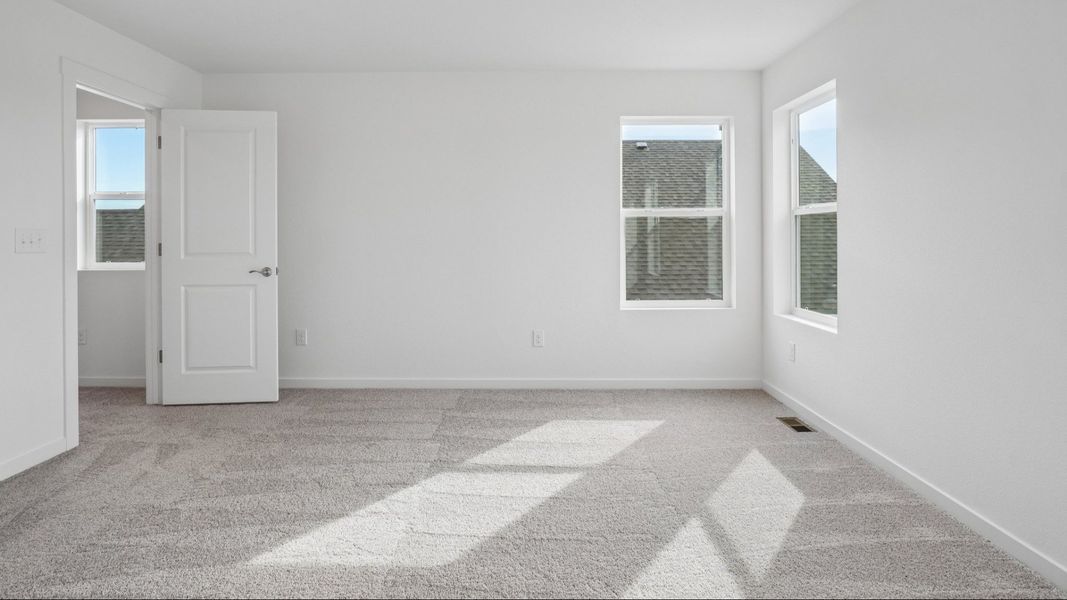 Furnished interior view inside a new home in Granary, Johnstown (Image 28).