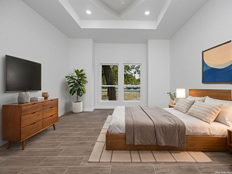 Furnished interior view inside a new home in , Elmendorf (Image 7).